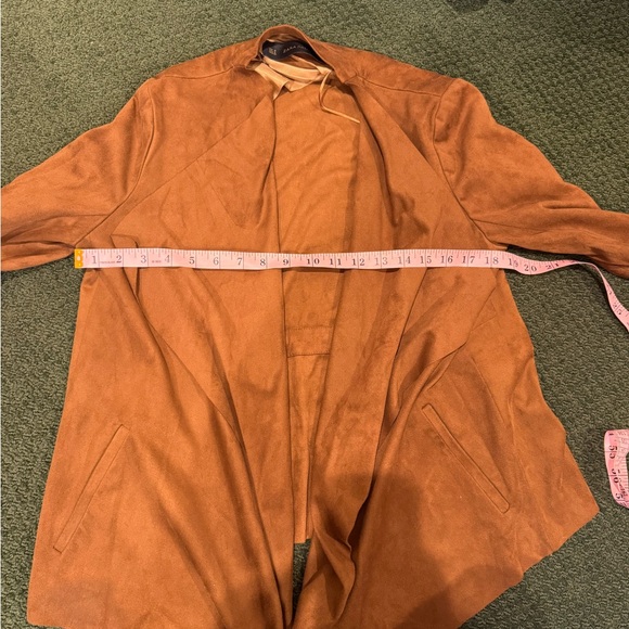 Zara women’s  Brown (mustard brown) Lightweight cardigan host pick - Picture 9 of 12